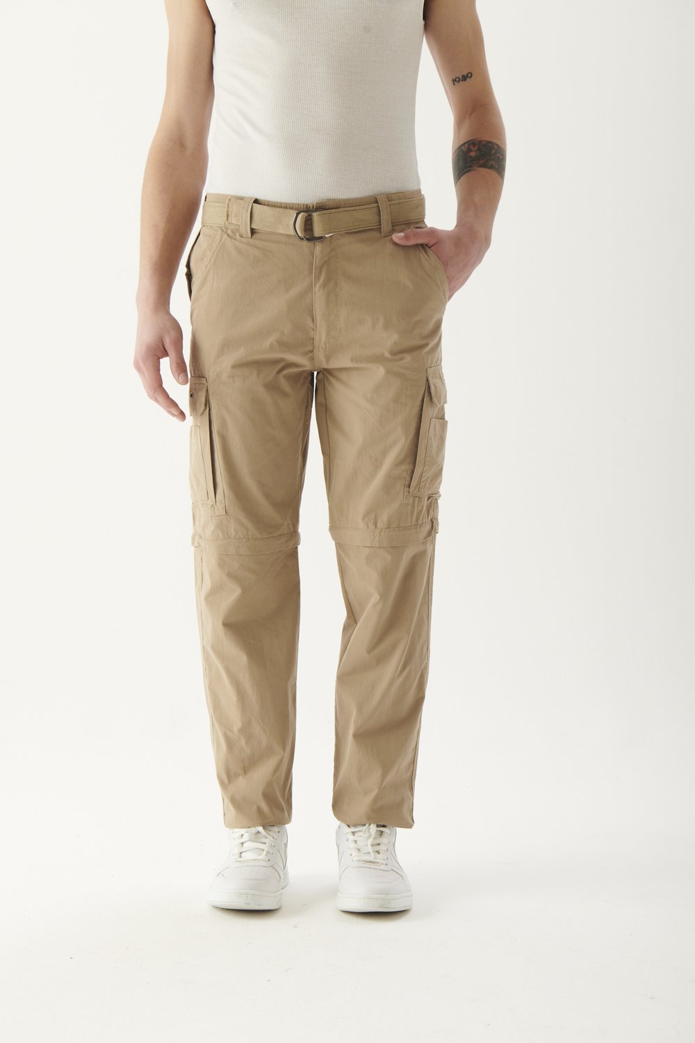 Pantalón Cargo Militar Desmontable